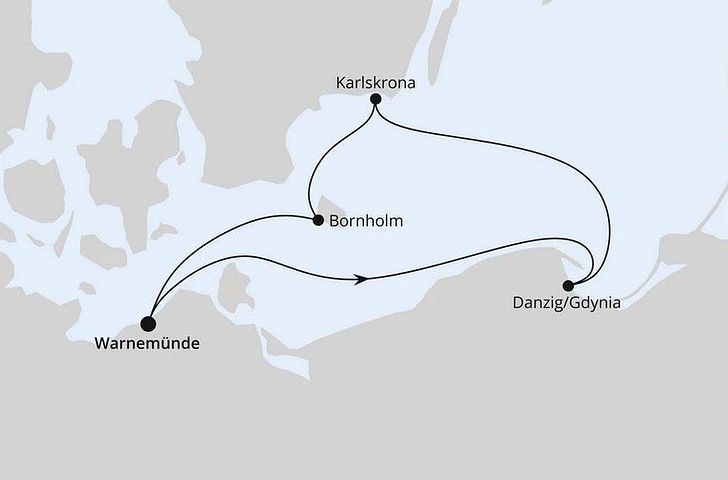 Impression zu Sommerferien 2026 - AIDAmar - Kurzreise nach Danzig & Bornholm