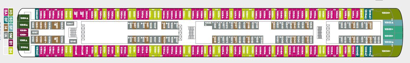 Norwegian Pearl - Norwegian Cruise Line - DECK 10