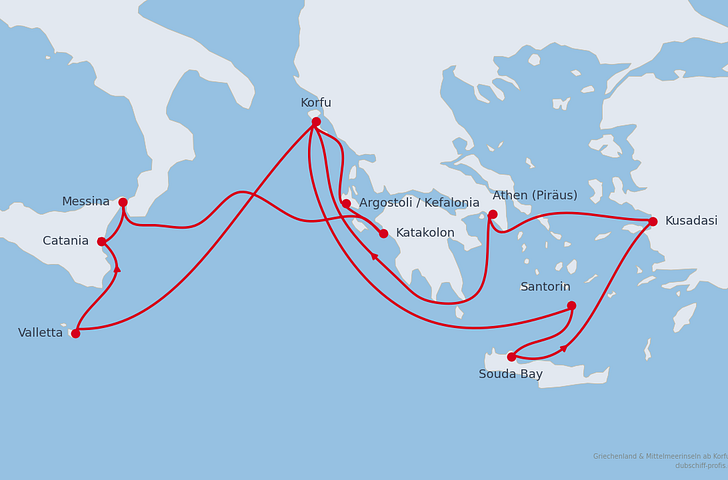 Impression zu AIDA Last Minute - AIDAblu - Griechenland & Mittelmeerinseln