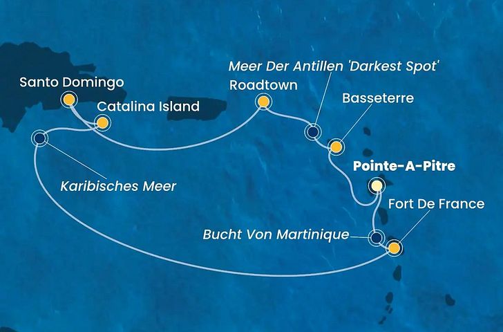 Impression zu Costa Bellissimo - Costa Fascinosa - Karibische Entdeckerfahrt
