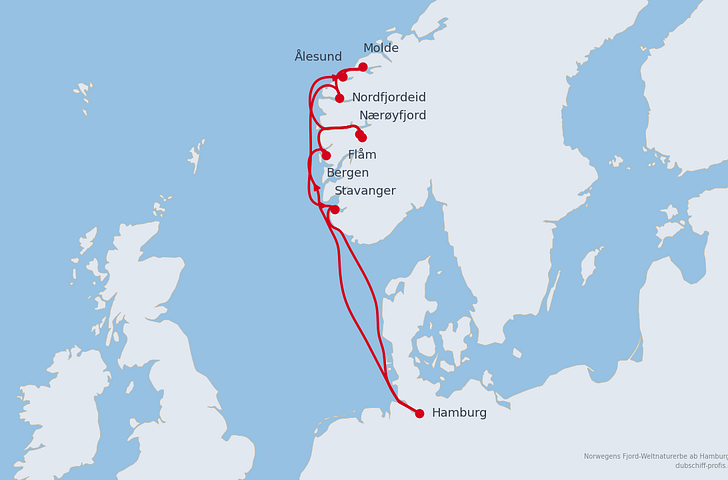 Impression zu AIDA Suiten Sommer 2026 - AIDAprima - Norwegens Fjord-Weltnaturerbe