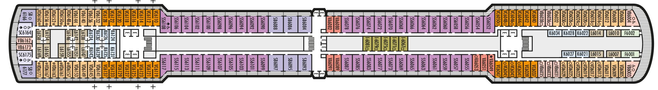 WESTERDAM - Ohne Reederei - UPPER VERANDA DECK | WESTERDAM