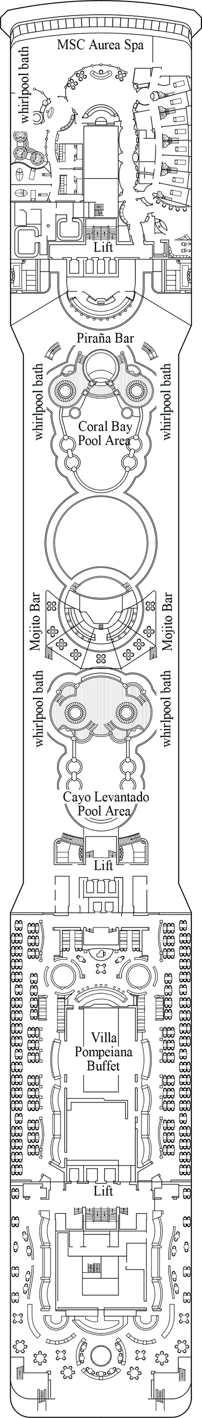 MSC Poesia - MSC Cruises - Deck 13 (Foscolo)