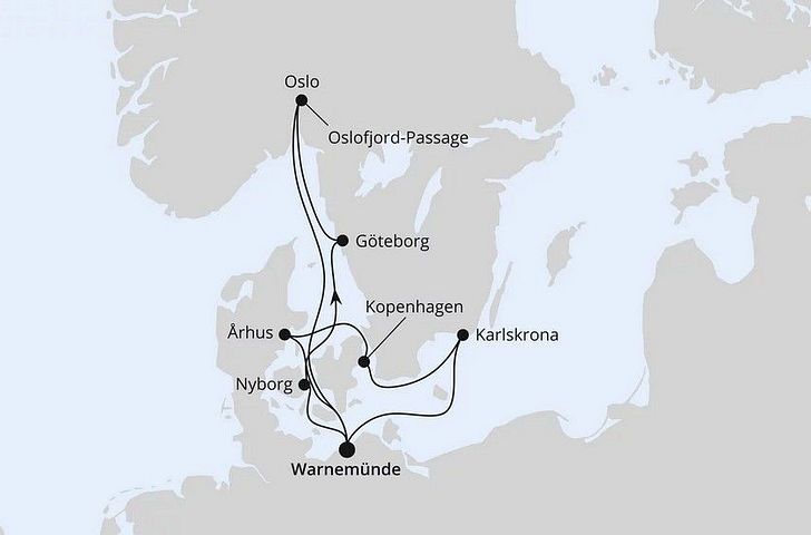Impression zu Sommer 2026 - AIDAmar - Schweden & Dänemark