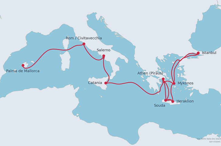 Impression zu Sommer 2027 - Mein Schiff 5 - Von Bella Italia bis Istanbul