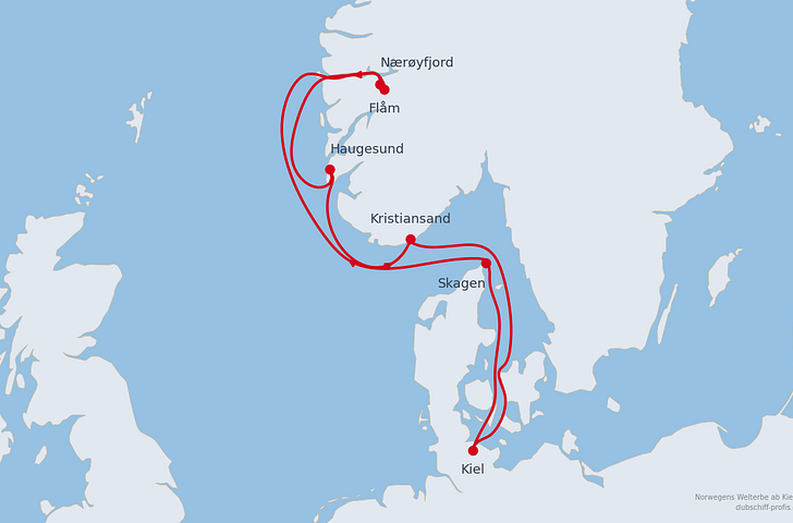 Impression zu Himmlische Erlebnisse - AIDAnova - Norwegens Welterbe