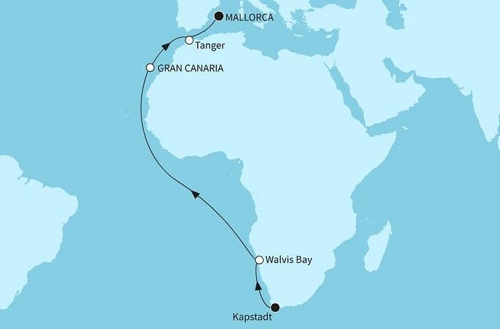 Impression zu Frühjahr 2027 - Mein Schiff Flow - Transozean