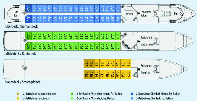 Decksplan EDELWEISS