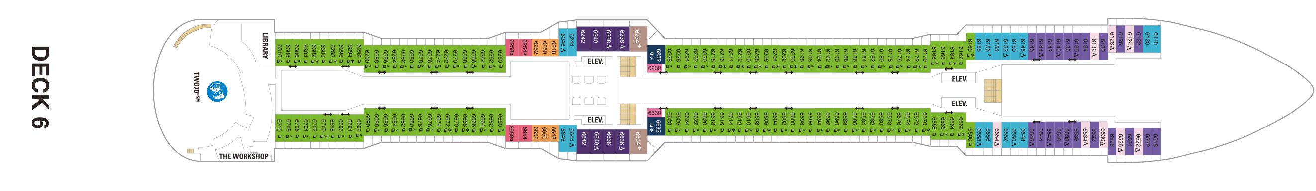 Quantum of the Seas Deck 6