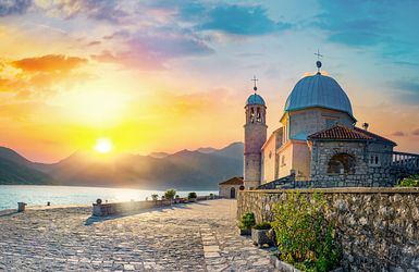 Blick auf Kotor, Montenegro