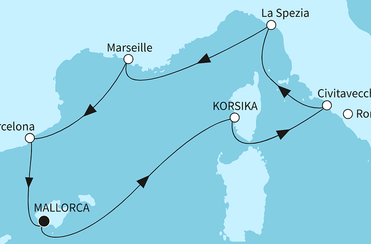 Impression zu Sommer 2027 - Mein Schiff Flow - Höhepunkte des Westlichen Mittelmeers