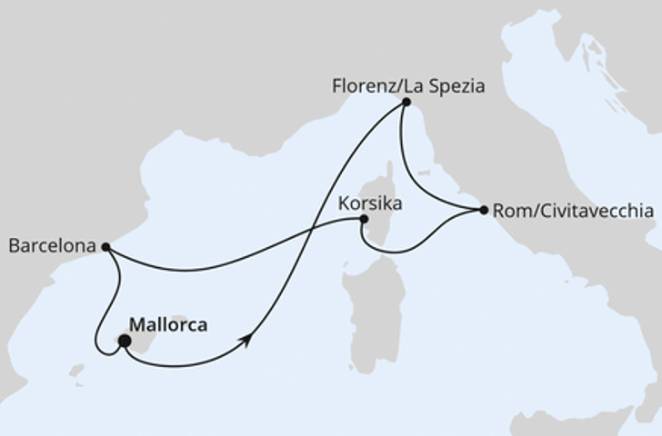 Impression zu AIDA All Inclusive Sommer 2027 - AIDAcosma - Mediterrane Schätze