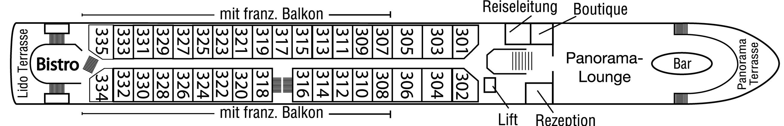 WILLIAM WORDSWORTH - Ohne Reederei - DIAMONDDECK