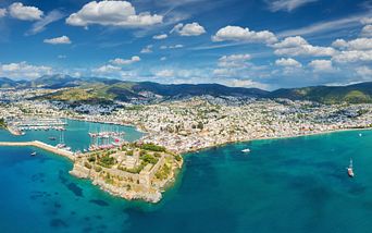 östliches mittelmeer mit istanbul