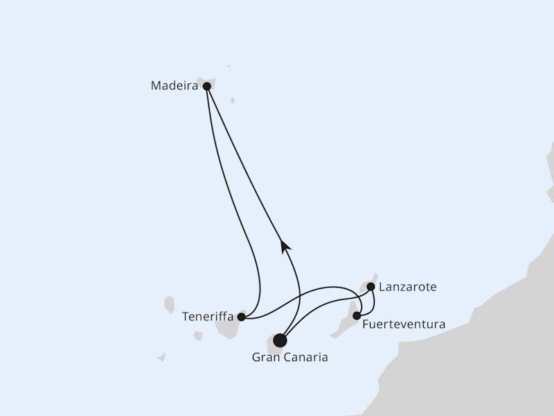 Kanaren & Madeira ab Gran Canaria