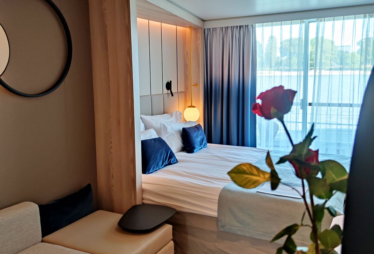 Eine Kabine auf A-ROSA Sena