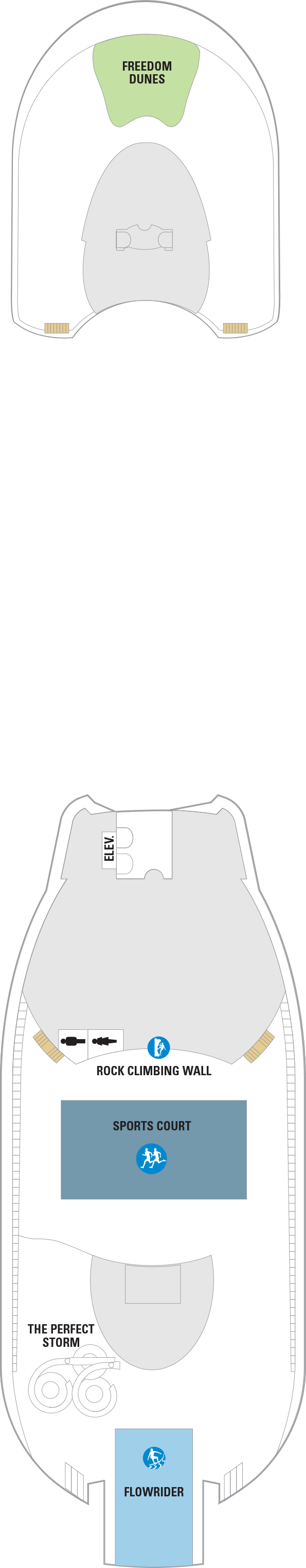 Freedom of the Seas - Royal Caribbean International - Deck 13 (Deck 13)