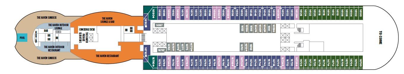 Norwegian Prima - Norwegian Cruise Line - DECK 16