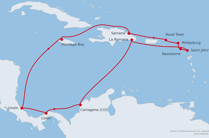 Impression zu AIDA Winter 2027/28 - AIDAbella oder AIDAluna - Karibik & Mittelamerika