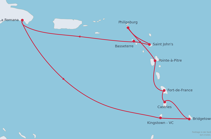 Impression zu Winter 2027/28 - Mein Schiff 1 oder Mein Schiff 4 - Festtage in der Karibik