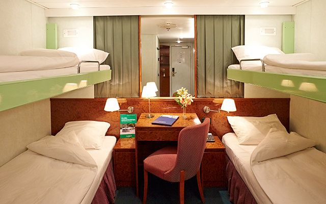 MS Hamburg - Plantours Hochseekreuzfahrten - Vier-Bett innen, Deck 2 (HK01)