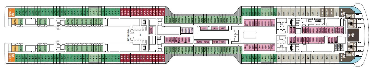 MSC World Europa - MSC Cruises - DECK 16