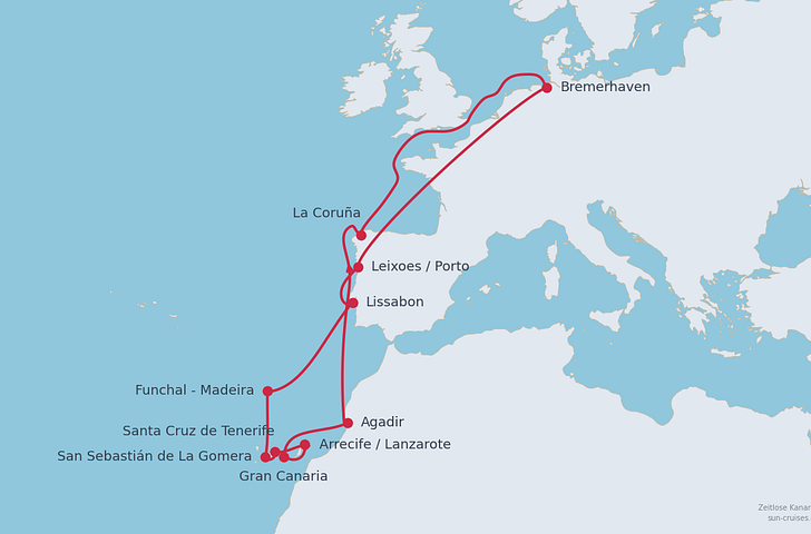 Impression zu Winter 2026/27 - Mein Schiff 3 - Zeitlose Kanaren