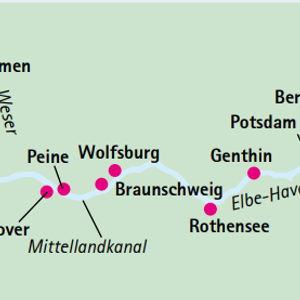Minden Wasserstraßenkreuz Deutschland 
