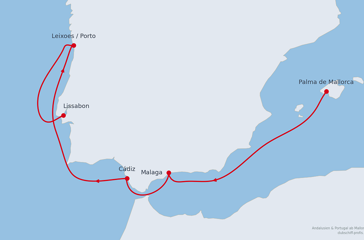 Impression zu AIDA Winter 2027/2028 - AIDAsol - Andalusien & Portugal