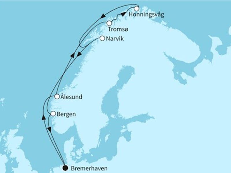 Winterliches Norwegen