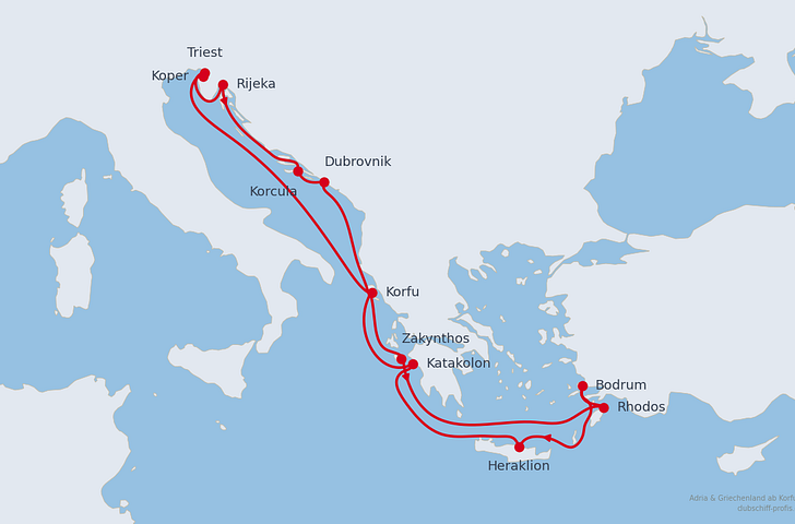 Impression zu Sommer 2026 - AIDAblu - Adria & Griechenland
