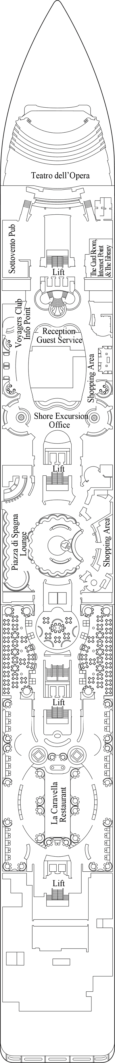 MSC Opera - MSC Cruises - Deck 5 (Aida)
