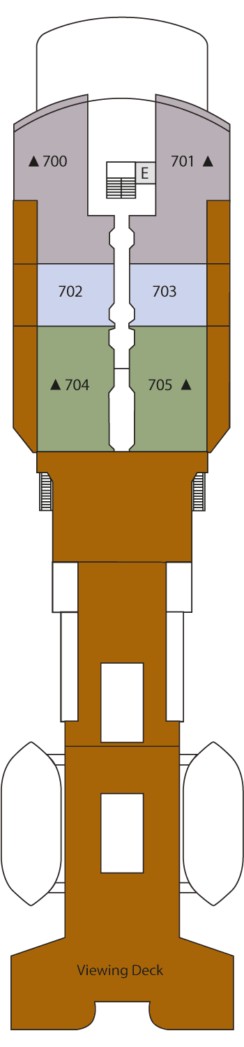 Silver Explorer - Silversea - Deck 7 (Deck 7)