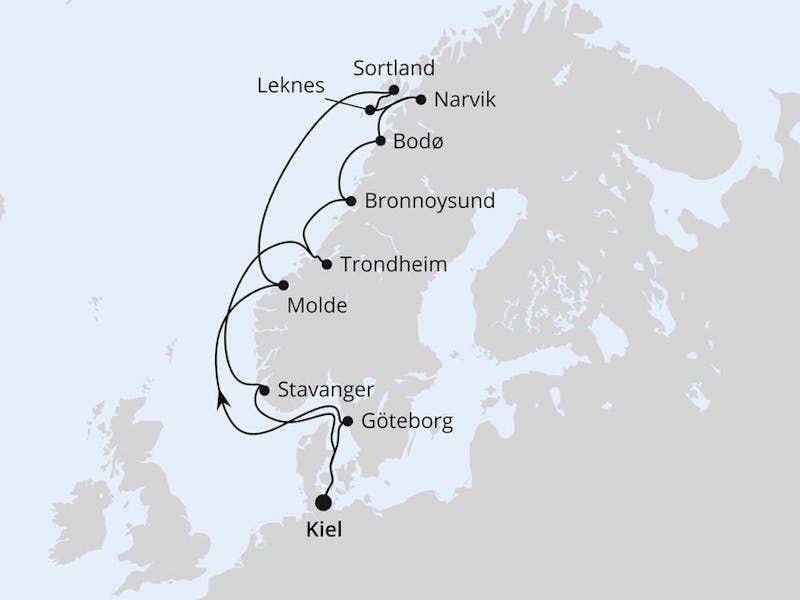 Norwegen mit Lofoten & Vesterålen