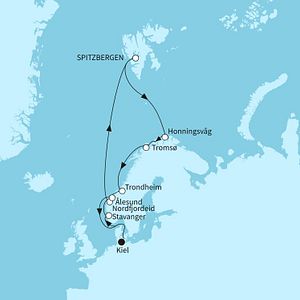 Eismeer Kathedrale Tromso Norwegen