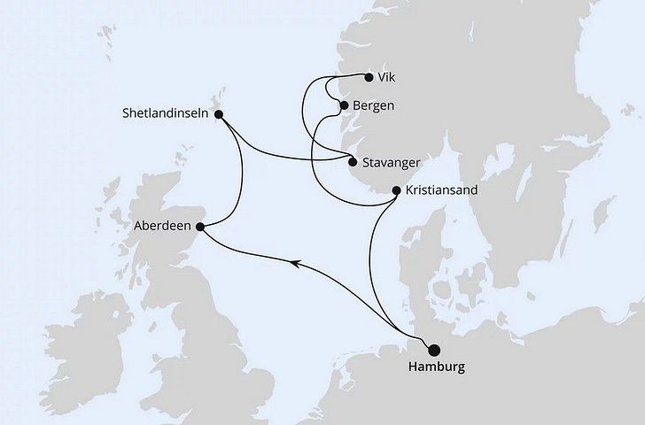Impression zu AIDA  ALL IN Sommer 2026 - AIDAsol - Großbritannien & Irland/ Norwegen