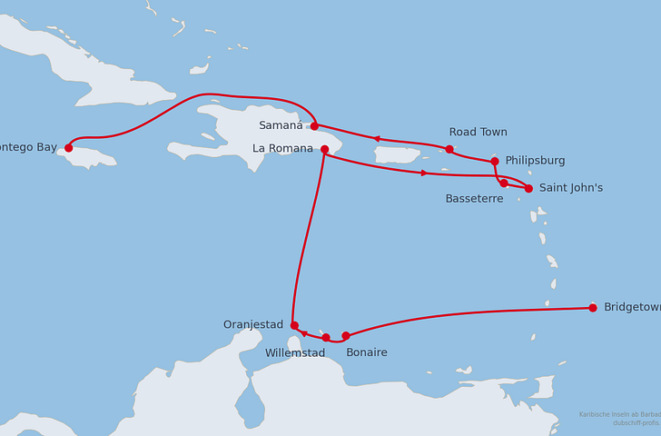 Impression zu AIDA Winter 2026/27 - AIDAperla, AIDAbella oder AIDAdiva - Karibische Inseln