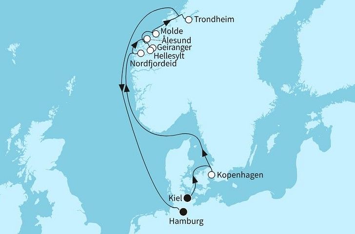 Impression zu Sommer 2027 - Mein Schiff Relax - Norwegens Fjordwelten