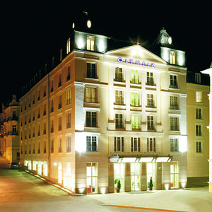 Marienbad Tschechien Fontäne Karolinenquelle