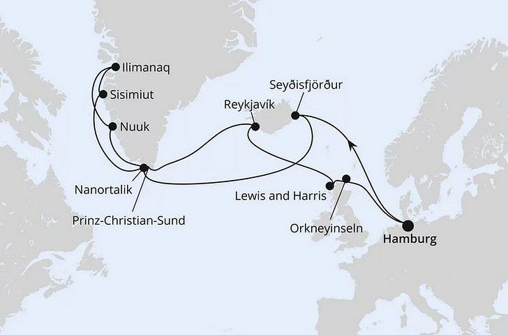 Impression zu Sommer 2027 - AIDAluna - Island & Grönland