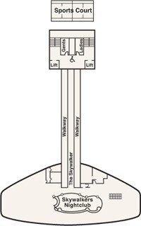 Caribbean Princess - Princess Cruises - Deck 18 (Star)