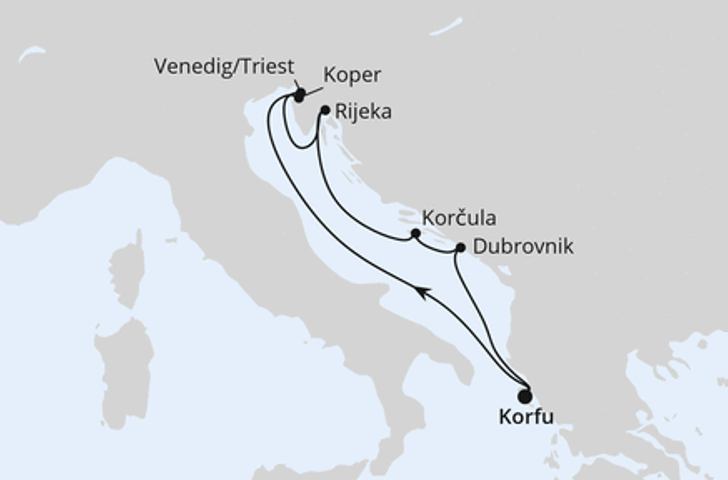 Impression zu AIDA Frühbucher Special - AIDAblu - Adria