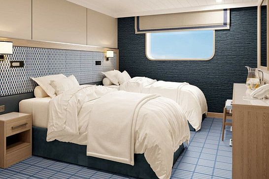 MS Santa Cruz II - Hurtigruten EXPEDITIONS - Explorer Kabine, Horizon Deck (EH)