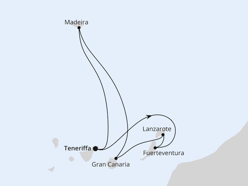 Kanaren & Madeira ab Teneriffa