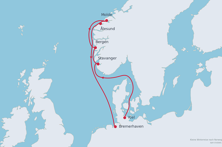 Impression zu Winter 2027/28 - Mein Schiff 2 - Kleine Winterreise nach Norwegen