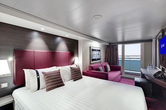 MSC Virtuosa - MSC Cruises - Deluxe Balkonkabine Deck 8-10 (BR1)