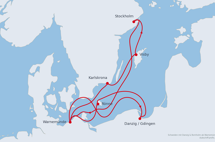 Impression zu Sommer 2027 - AIDAmar - Schweden mit Danzig & Bornholm