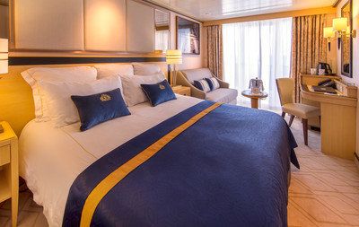Queen Mary 2 - Cunard Line - Club Zweibettkabinen außen mit Balkon (A1)