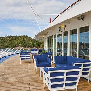 Silversea Wind Leben an Bord