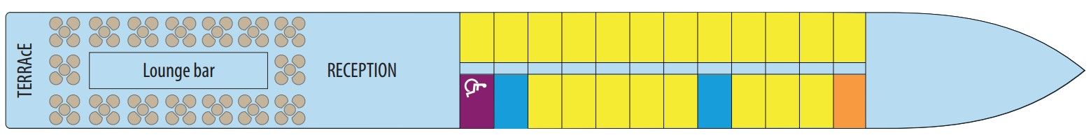 ELBE PRINCESSE - Ohne Reederei - OBERDECK